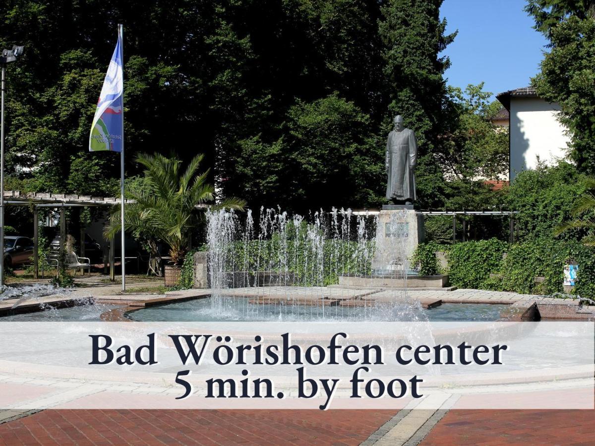 Sehr Gemuetliche Ferienwohnung In Bester Lage Mit Grossem Sonnenbalkon L Innenstadtnaehe L 1 Minute Zum Bahnhof L Kueche L Tv L Free-Wlan L Willkommen Im Hallo!-Apartment 8 Bad Wörishofen Dış mekan fotoğraf