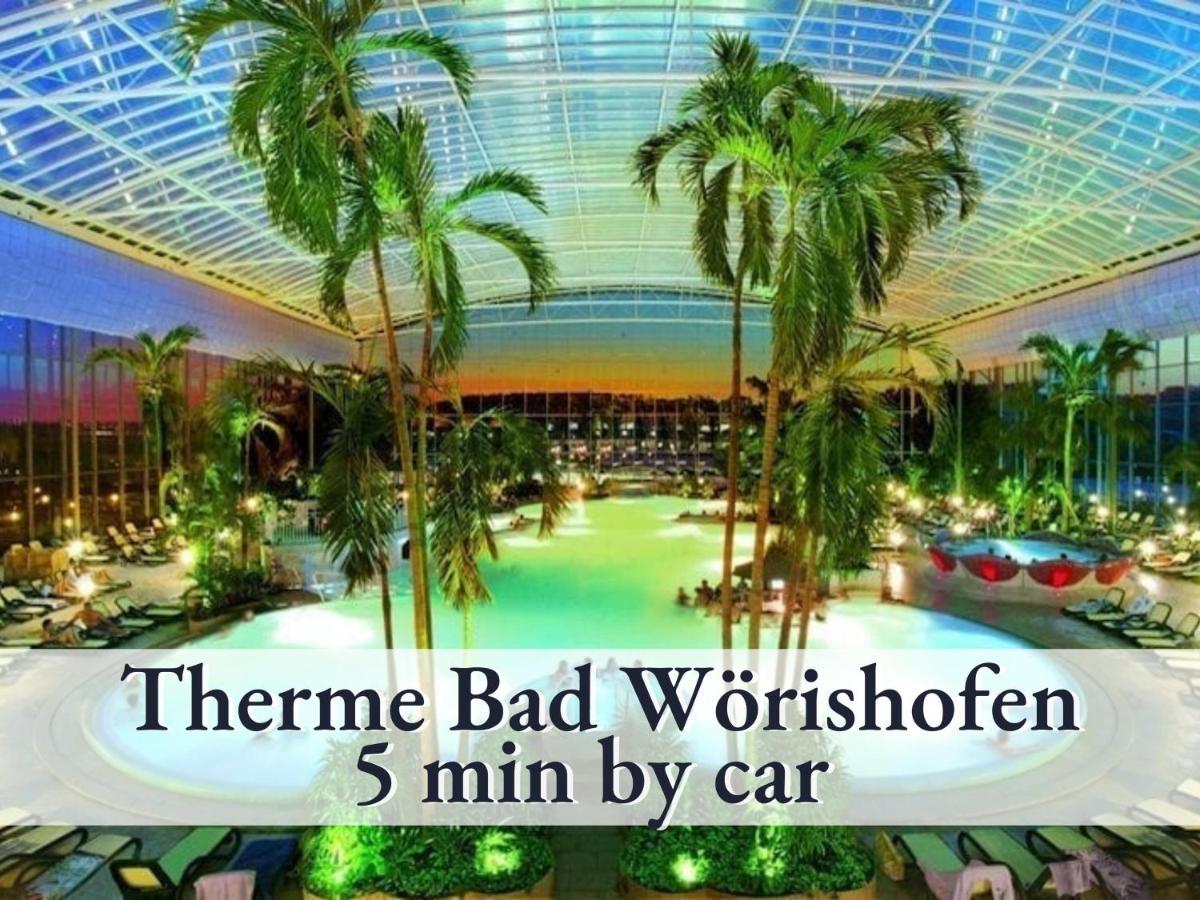 Sehr Gemuetliche Ferienwohnung In Bester Lage Mit Grossem Sonnenbalkon L Innenstadtnaehe L 1 Minute Zum Bahnhof L Kueche L Tv L Free-Wlan L Willkommen Im Hallo!-Apartment 8 Bad Wörishofen Dış mekan fotoğraf