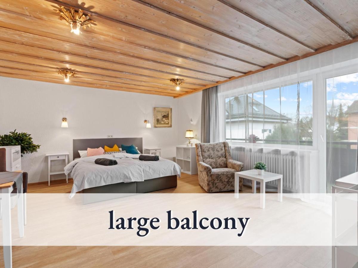 Sehr Gemuetliche Ferienwohnung In Bester Lage Mit Grossem Sonnenbalkon L Innenstadtnaehe L 1 Minute Zum Bahnhof L Kueche L Tv L Free-Wlan L Willkommen Im Hallo!-Apartment 8 Bad Wörishofen Dış mekan fotoğraf