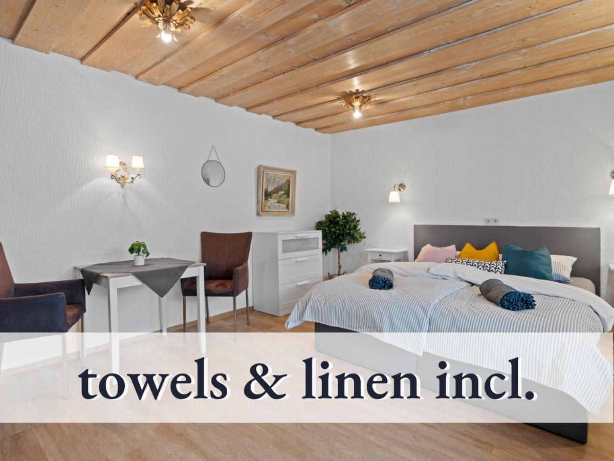 Sehr Gemuetliche Ferienwohnung In Bester Lage Mit Grossem Sonnenbalkon L Innenstadtnaehe L 1 Minute Zum Bahnhof L Kueche L Tv L Free-Wlan L Willkommen Im Hallo!-Apartment 8 Bad Wörishofen Dış mekan fotoğraf